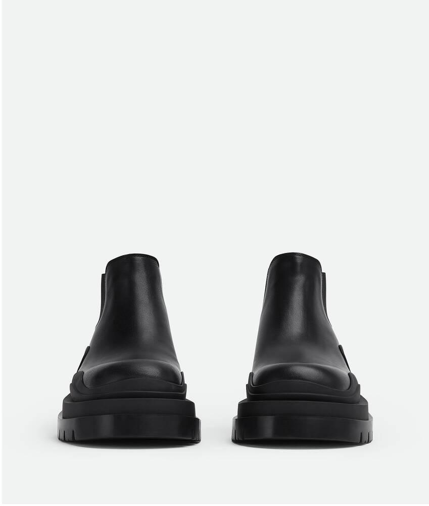 Women's Tire Ankle Chelsea Boot in Black Product Image