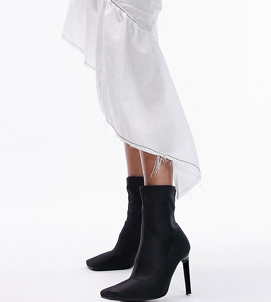 Topshop Wide Fit Martha over the knee stretch boot Product Image