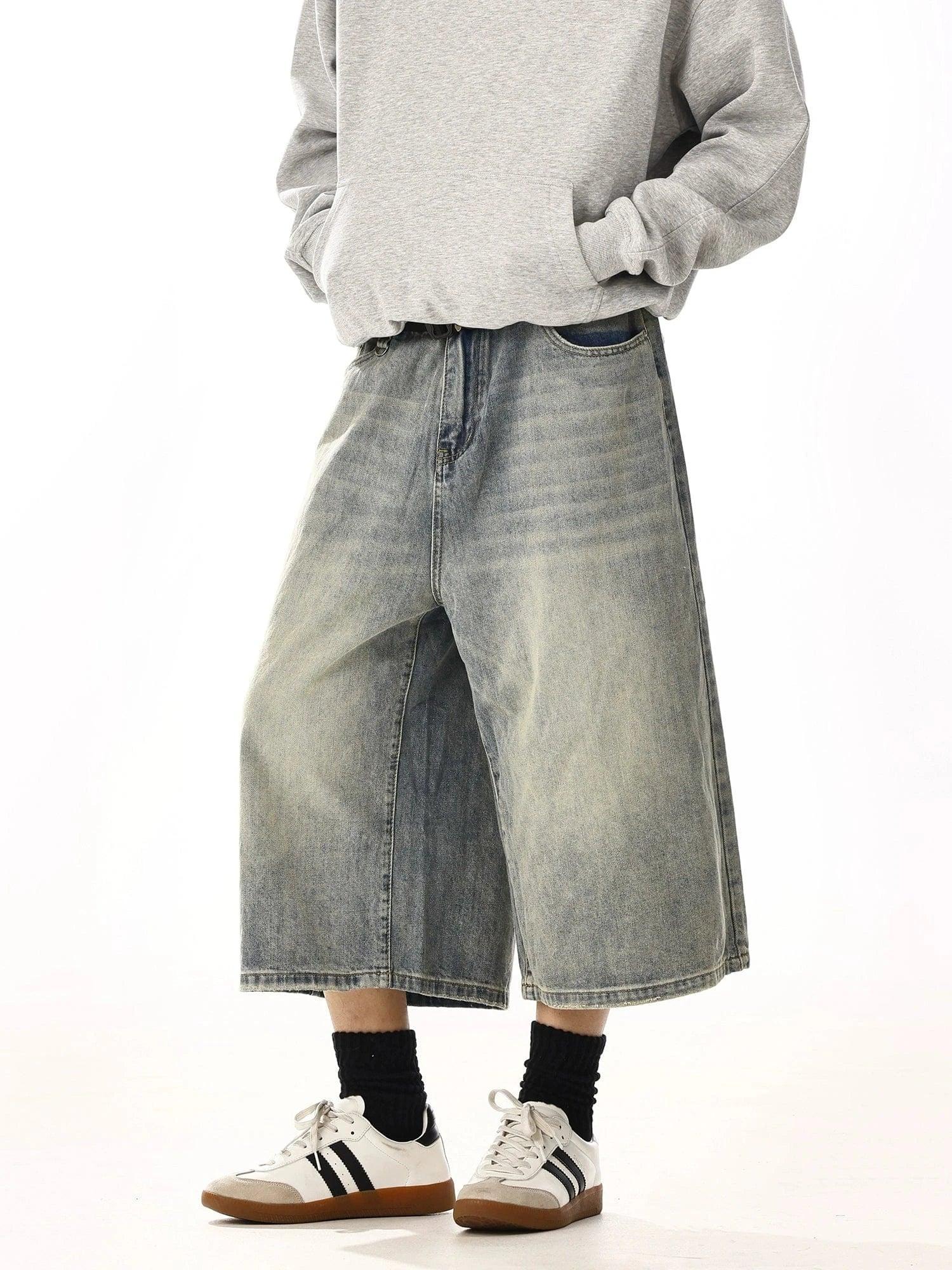 RT No. 13043 LONG DENIM SHORTS Product Image
