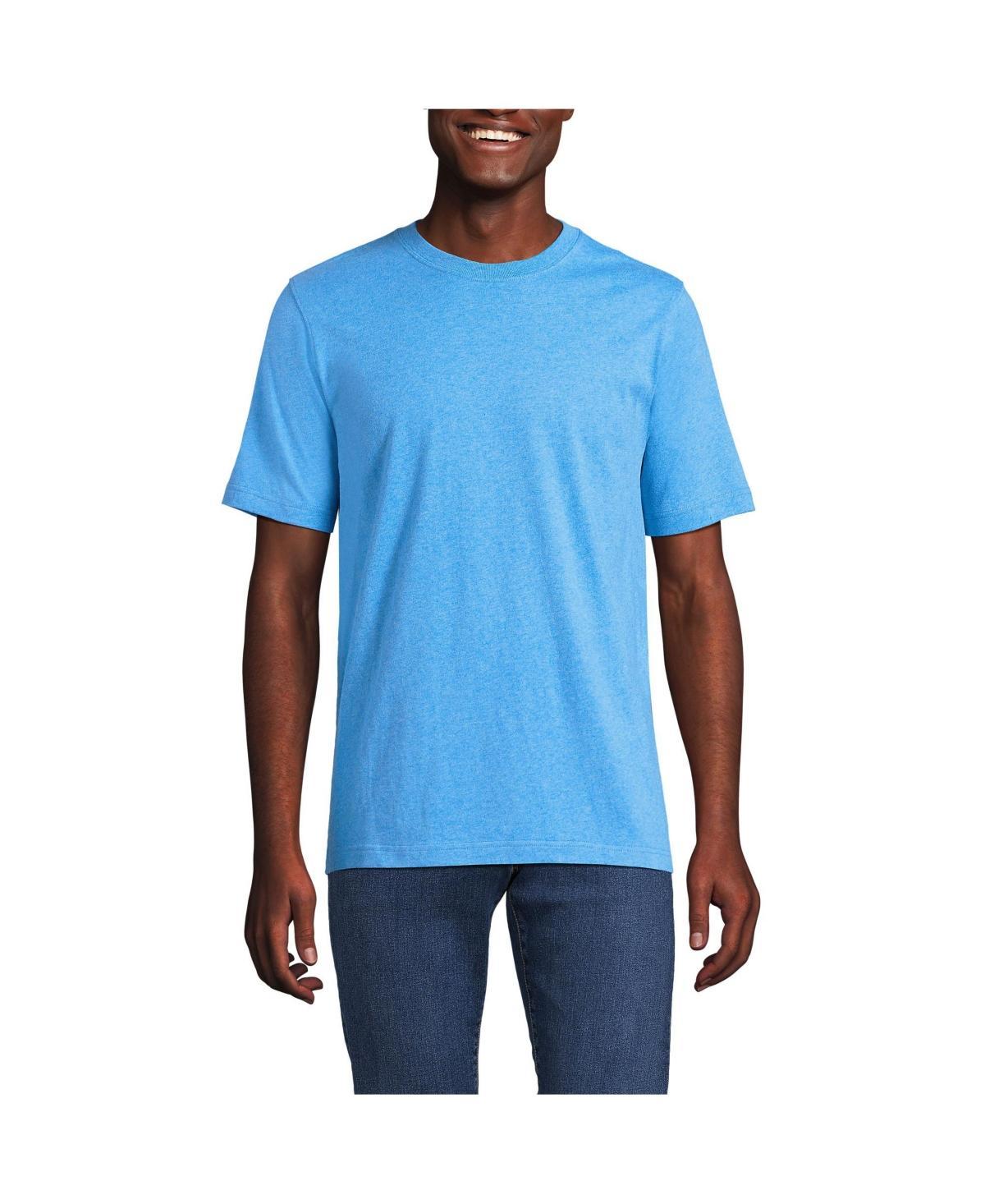 Men's Lands' End Super-T Short Sleeve T-Shirt, Size: Small, Deep Woodland Green Product Image