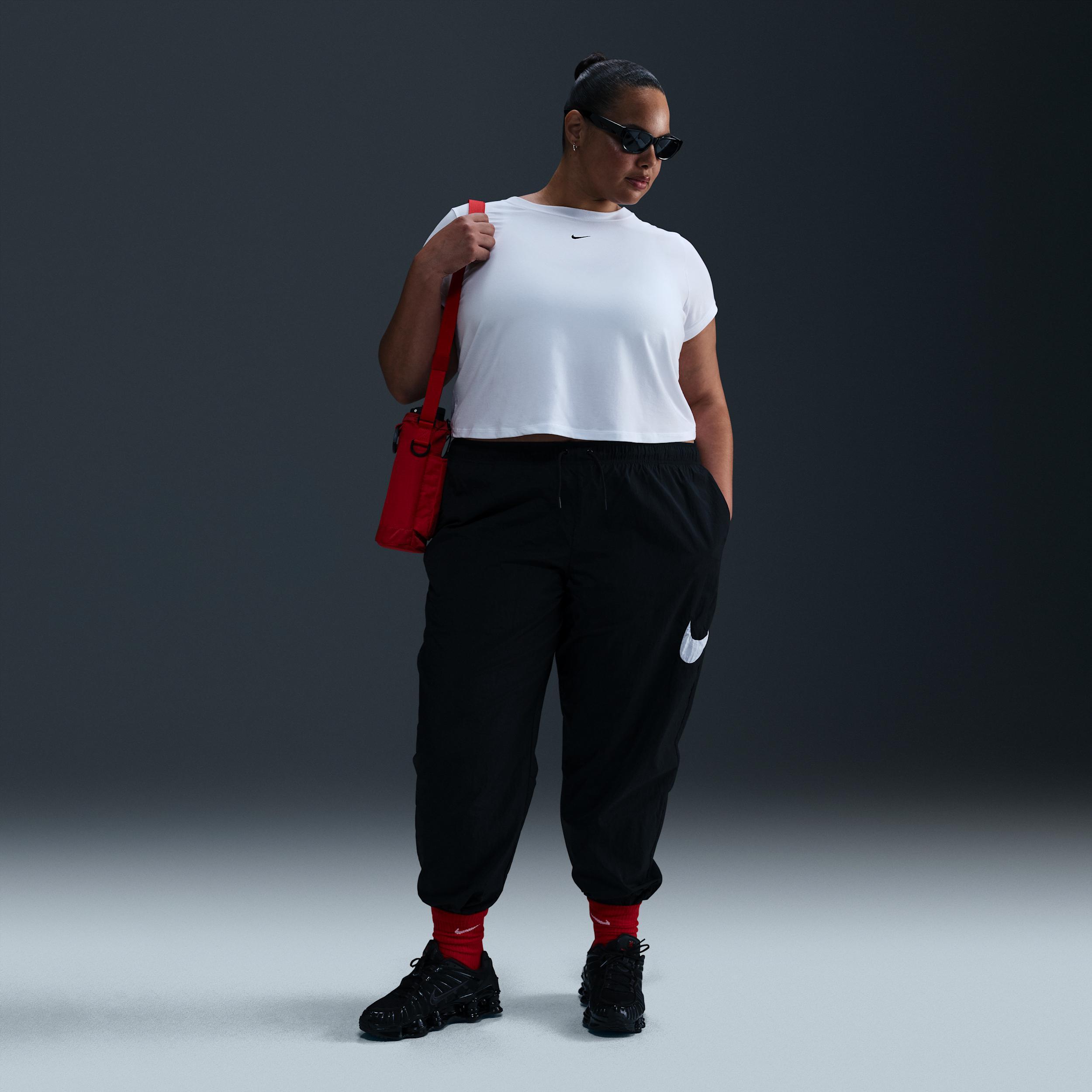Women's Nike Sportswear Chill Knit Cropped T-Shirt (Plus Size) Product Image