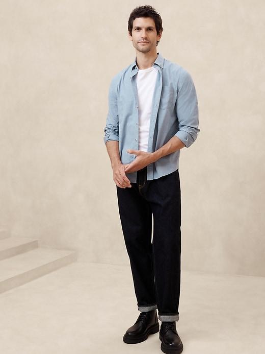 Slim Cotton Shirt Product Image