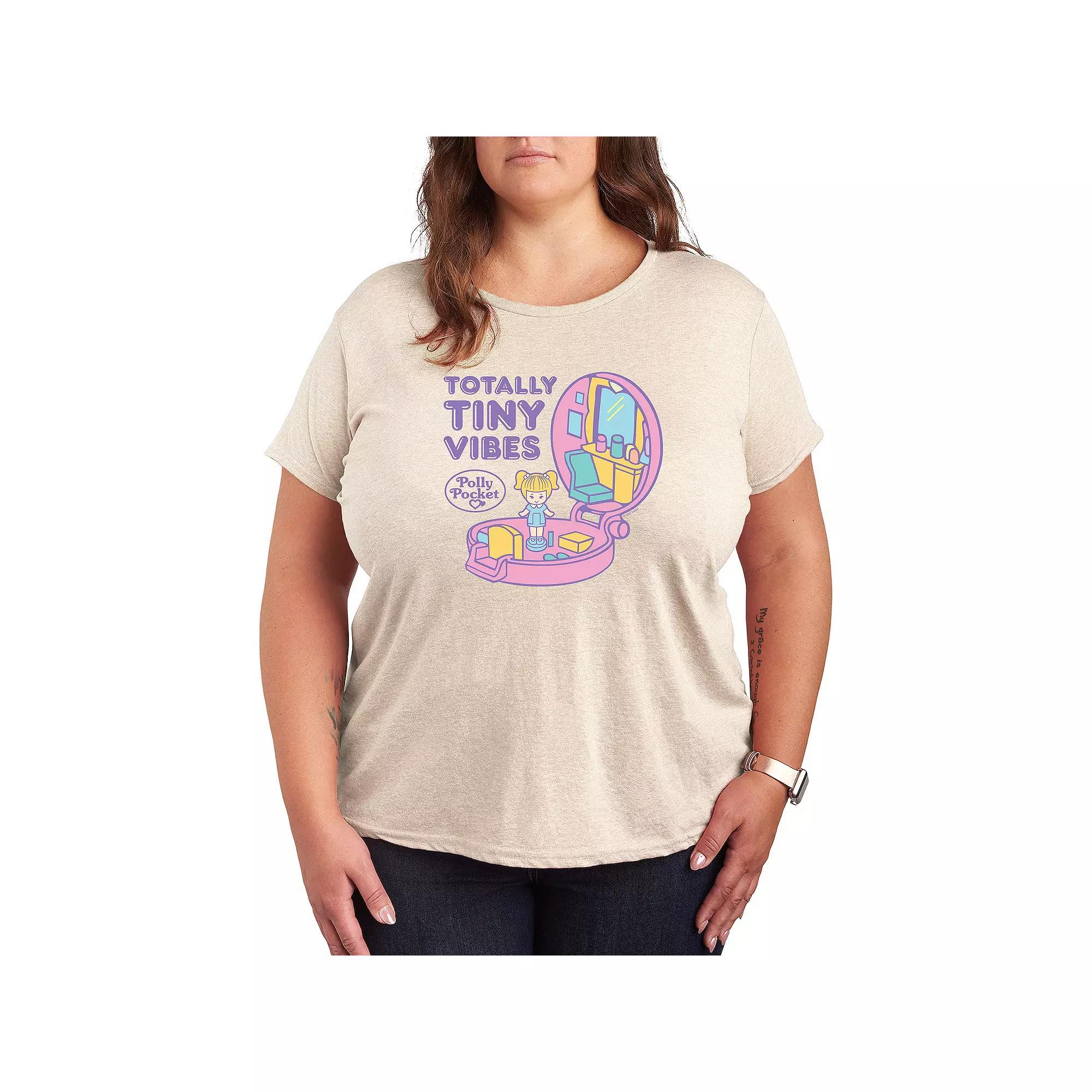 Plus Polly Pocket Totally Tiny Vibes Graphic Tee, Womens Product Image
