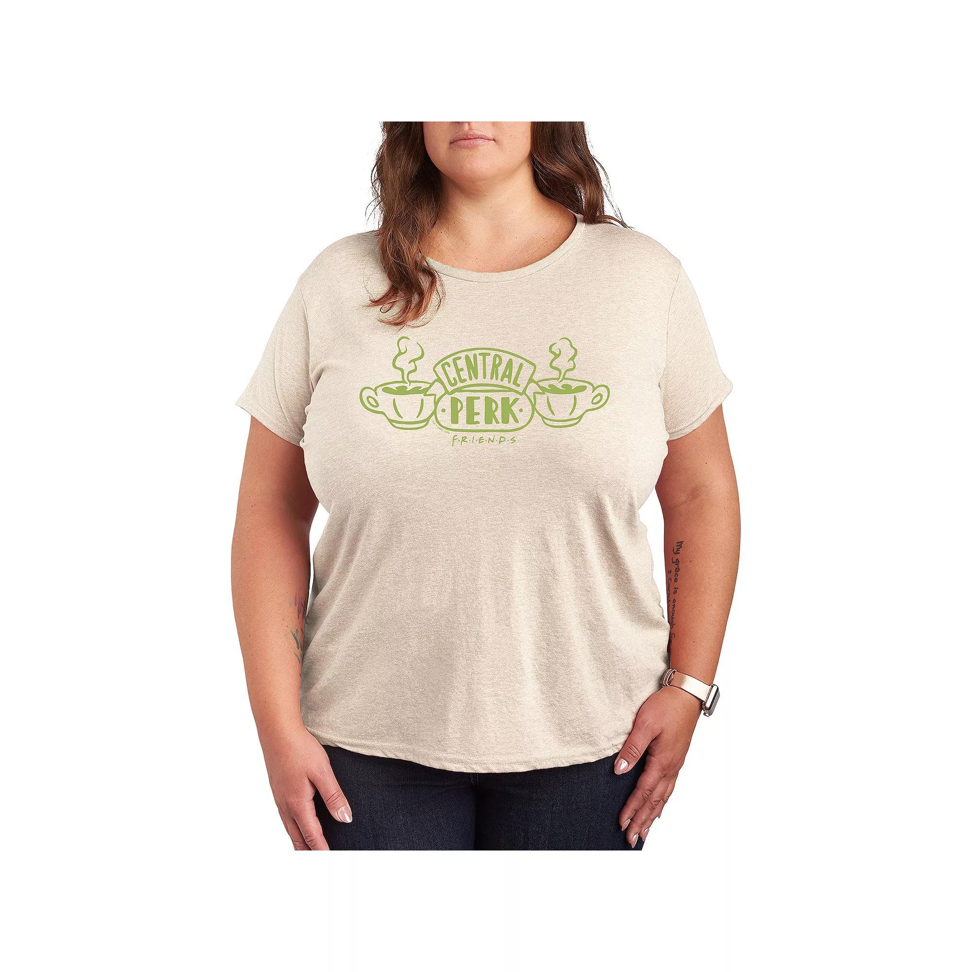 Plus Friends Central Perk Ribbons Graphic Tee, Womens Product Image