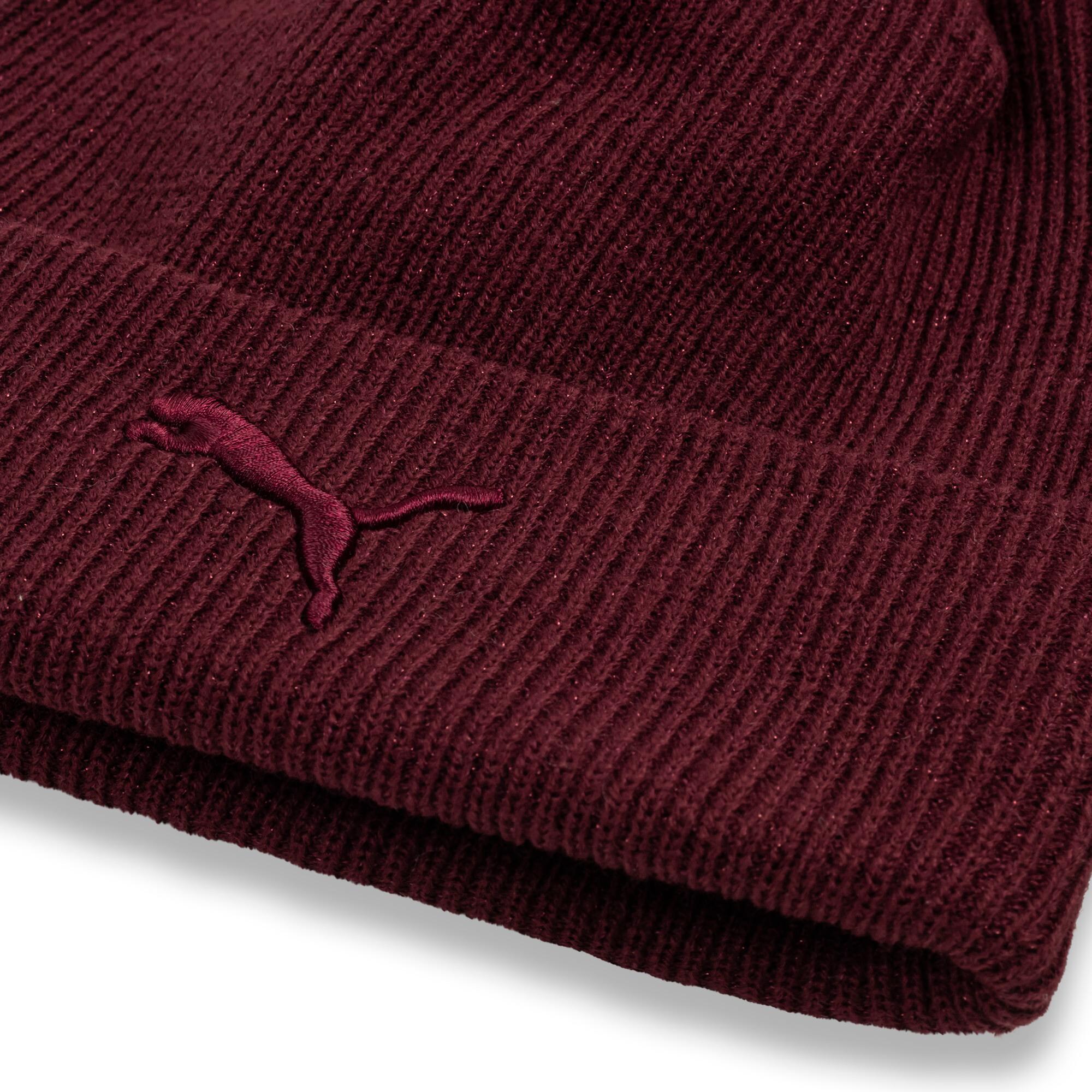 PUMA Tonal Ribbed Lurex Knit Bean Women Product Image