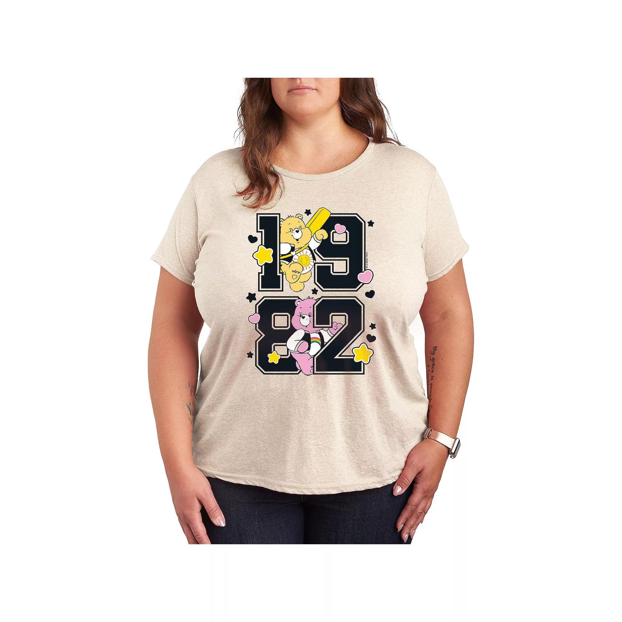 Plus Care Bears 1982 Graphic Tee, Womens Product Image