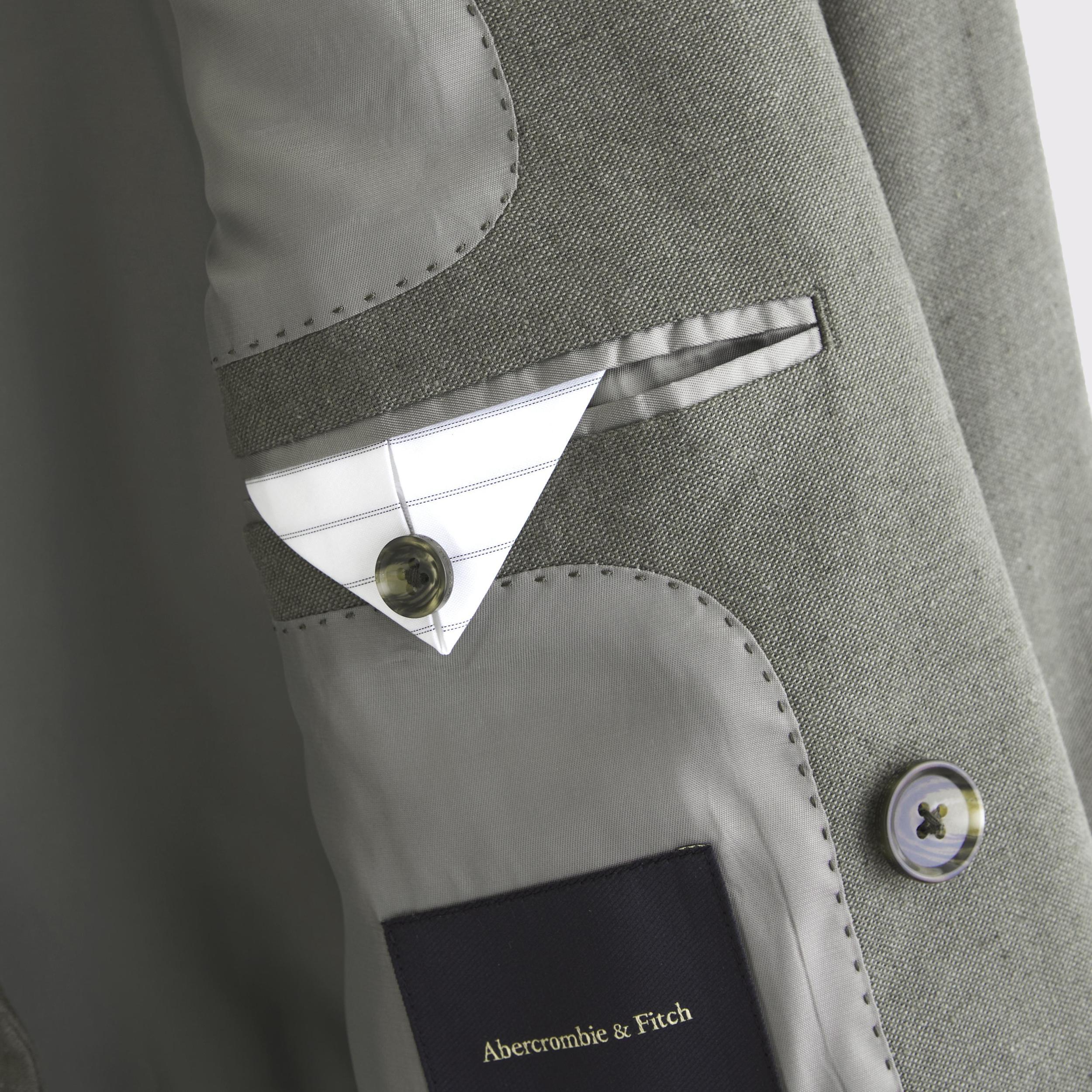 The A&F Collins Tailored Double-Breasted Blazer Product Image