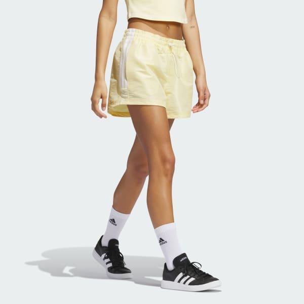 adidas Sunglass Pack Woven Shorts Semi Pink Spark XS Womens Product Image