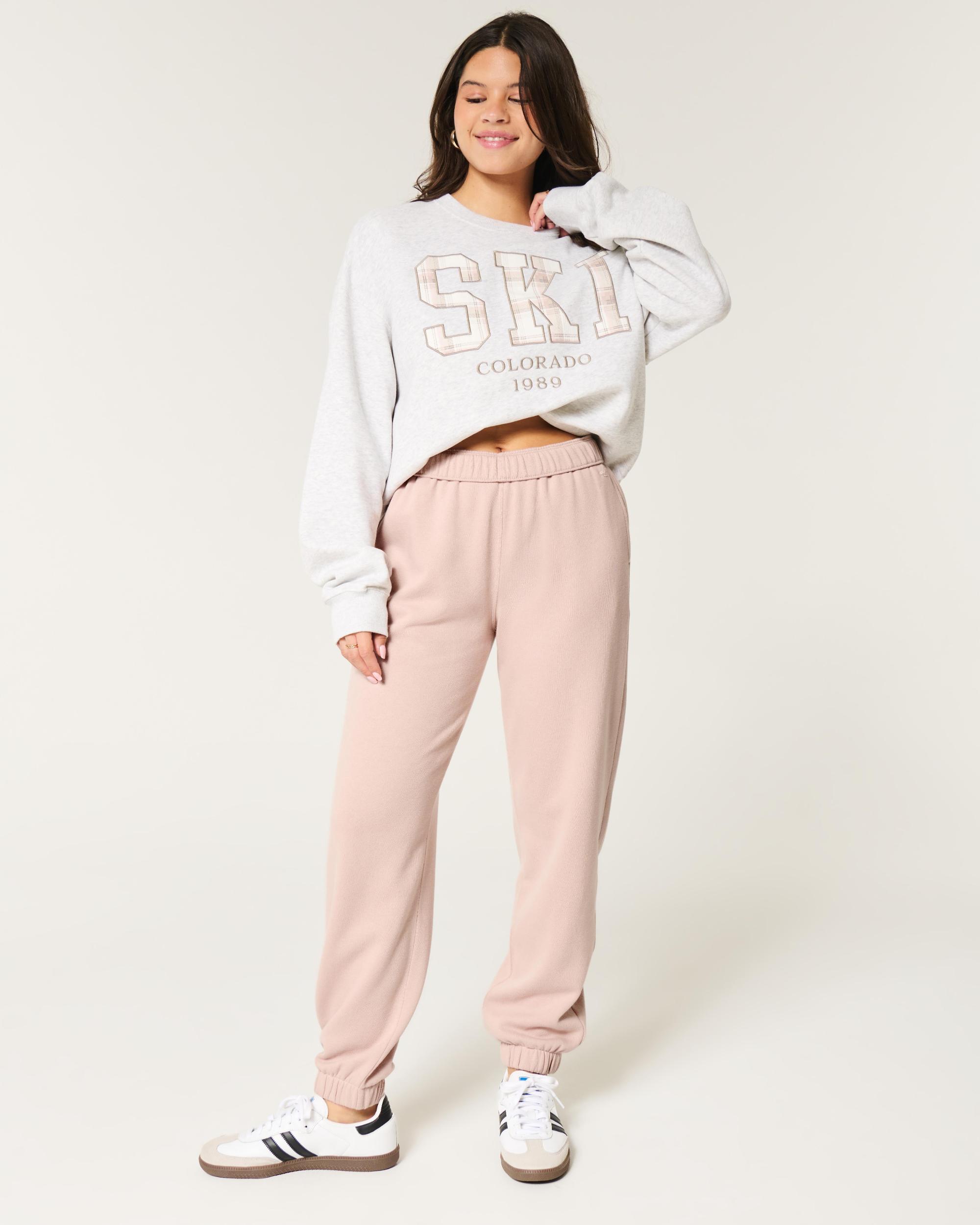 Hollister Feel Good Fleece Dad Joggers Product Image
