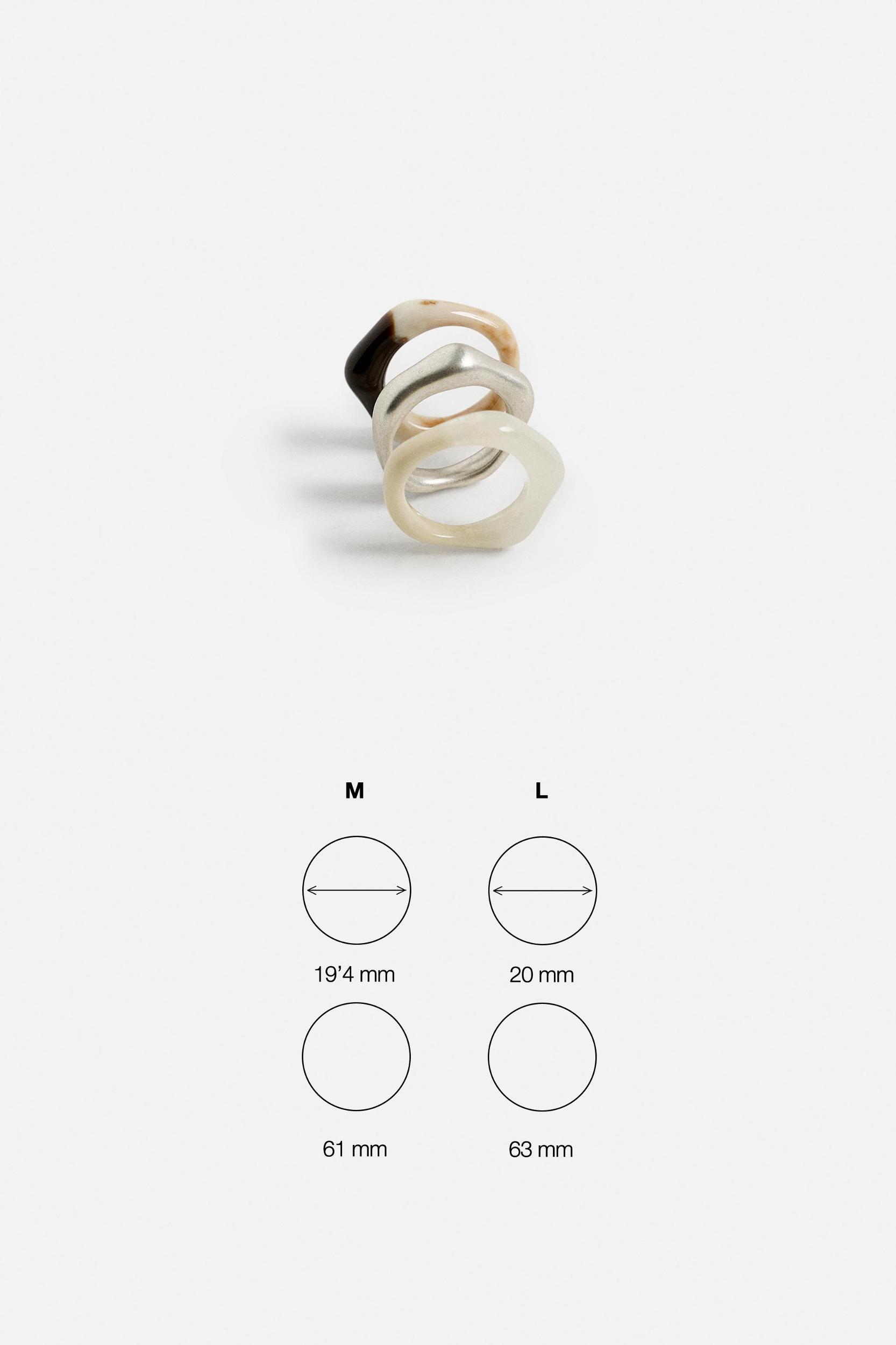 PACK OF 3 COMBINED RINGS Product Image