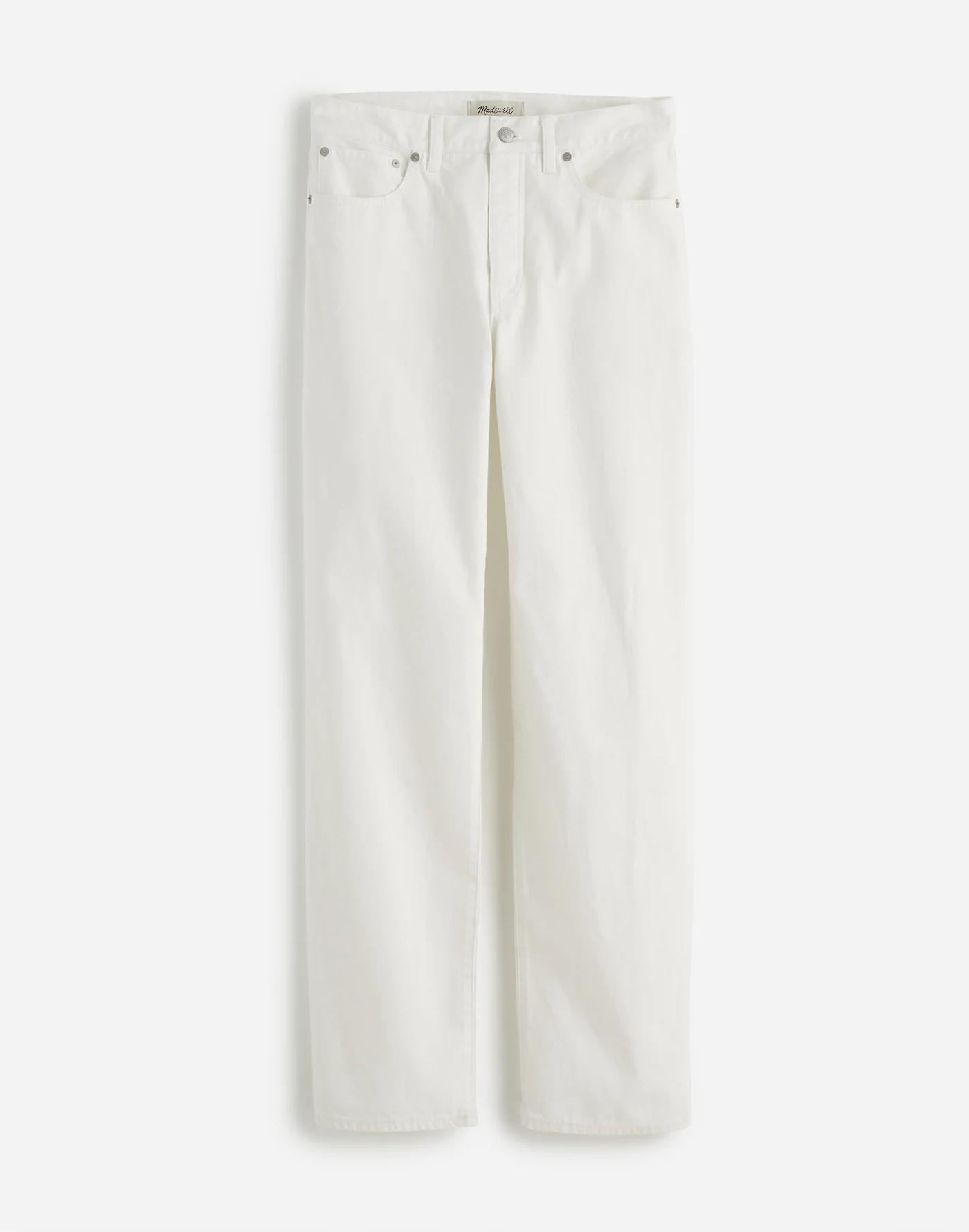 Low-Slung Straight Jeans Product Image