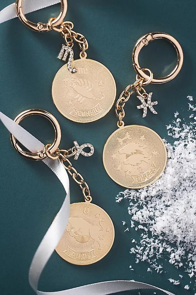 Zodiac Pressed Coin Bag Charm Product Image