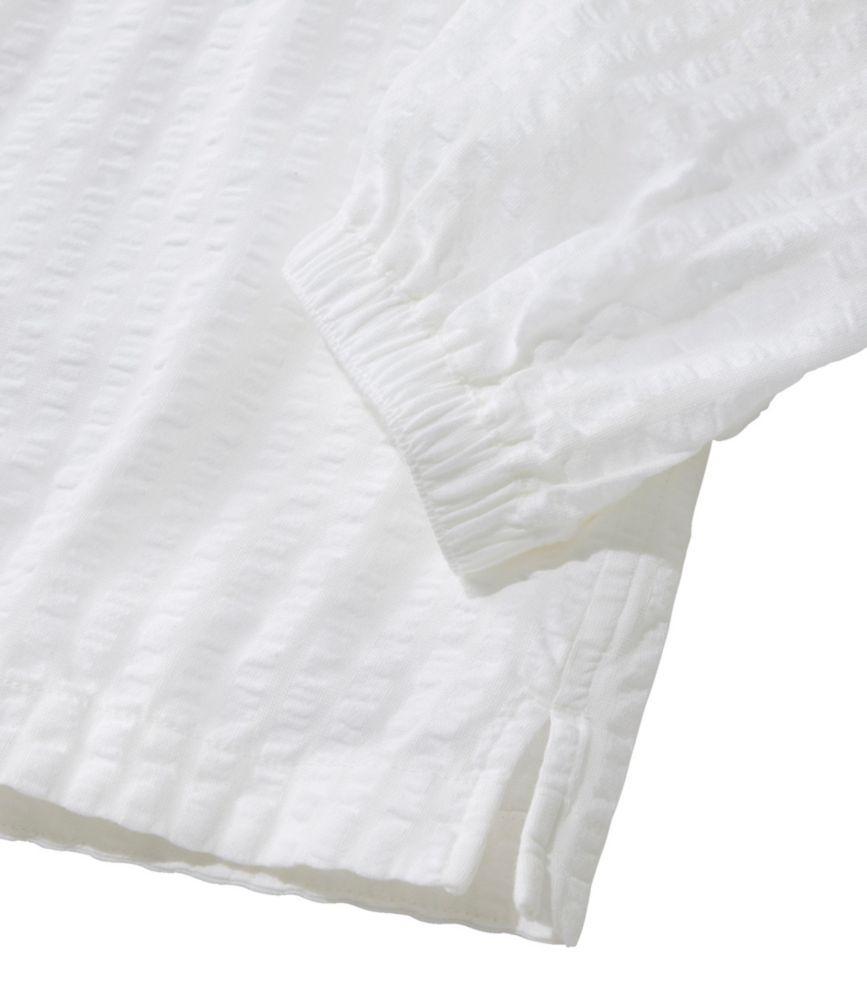 
                            
                                
                                    
                                
                            Women's Bean's Seacoast Seersucker Splitneck Shirt
                         Product Image