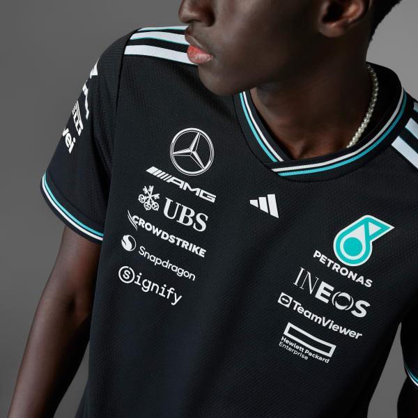 adidas MERCEDES - AMG PETRONAS FORMULA ONE TEAM DRIVER JERSEY AUTHENTIC White L Mens Product Image