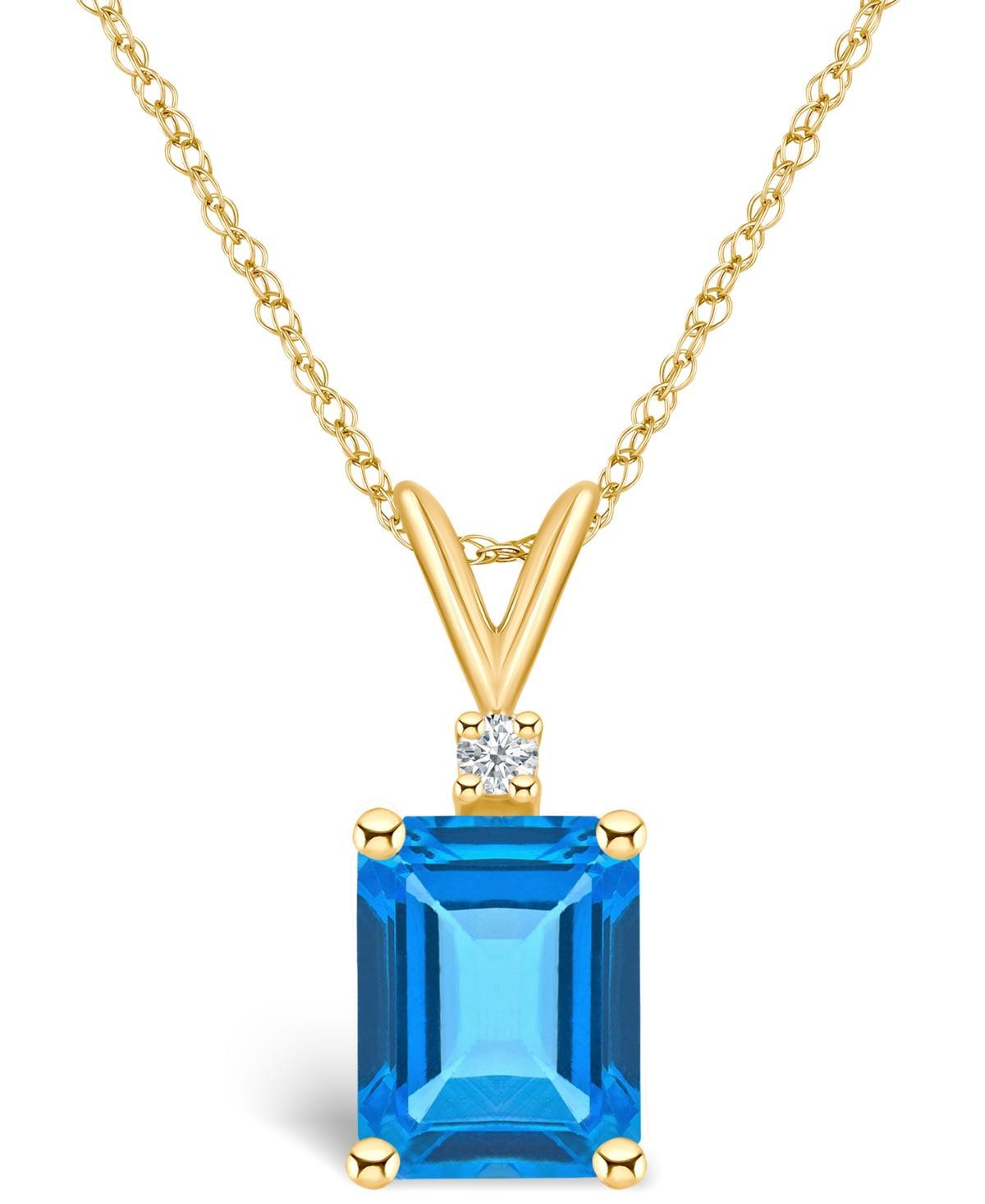 Celebration Gems 14k White Gold Gemstone & Diamond Accent Pendant Necklace, Women's, Size: 18", Purple Product Image
