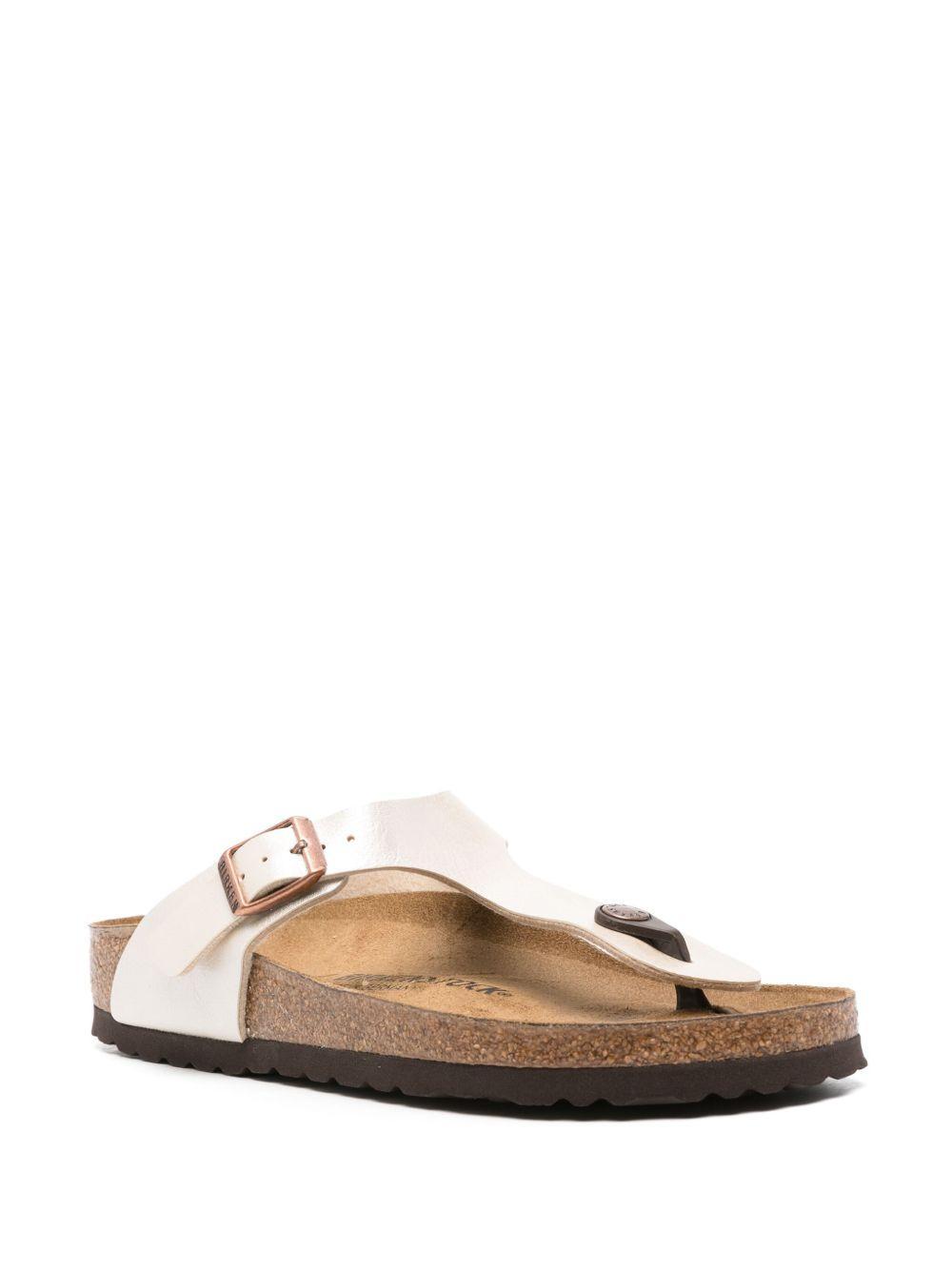 Gizeh leather slippers Product Image