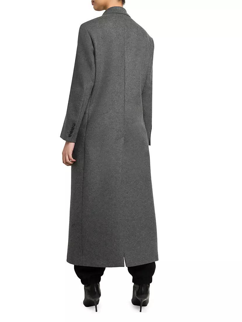 Hadi Wool-Cashmere Peacoat Product Image