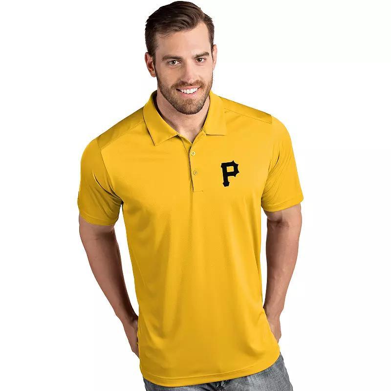 Men's Antigua Tribute Polo, Size: Large, Yellow Product Image