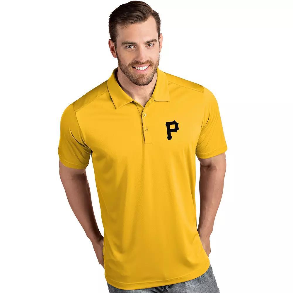 Men's Antigua Tribute Polo, Size: Large, Yellow Product Image