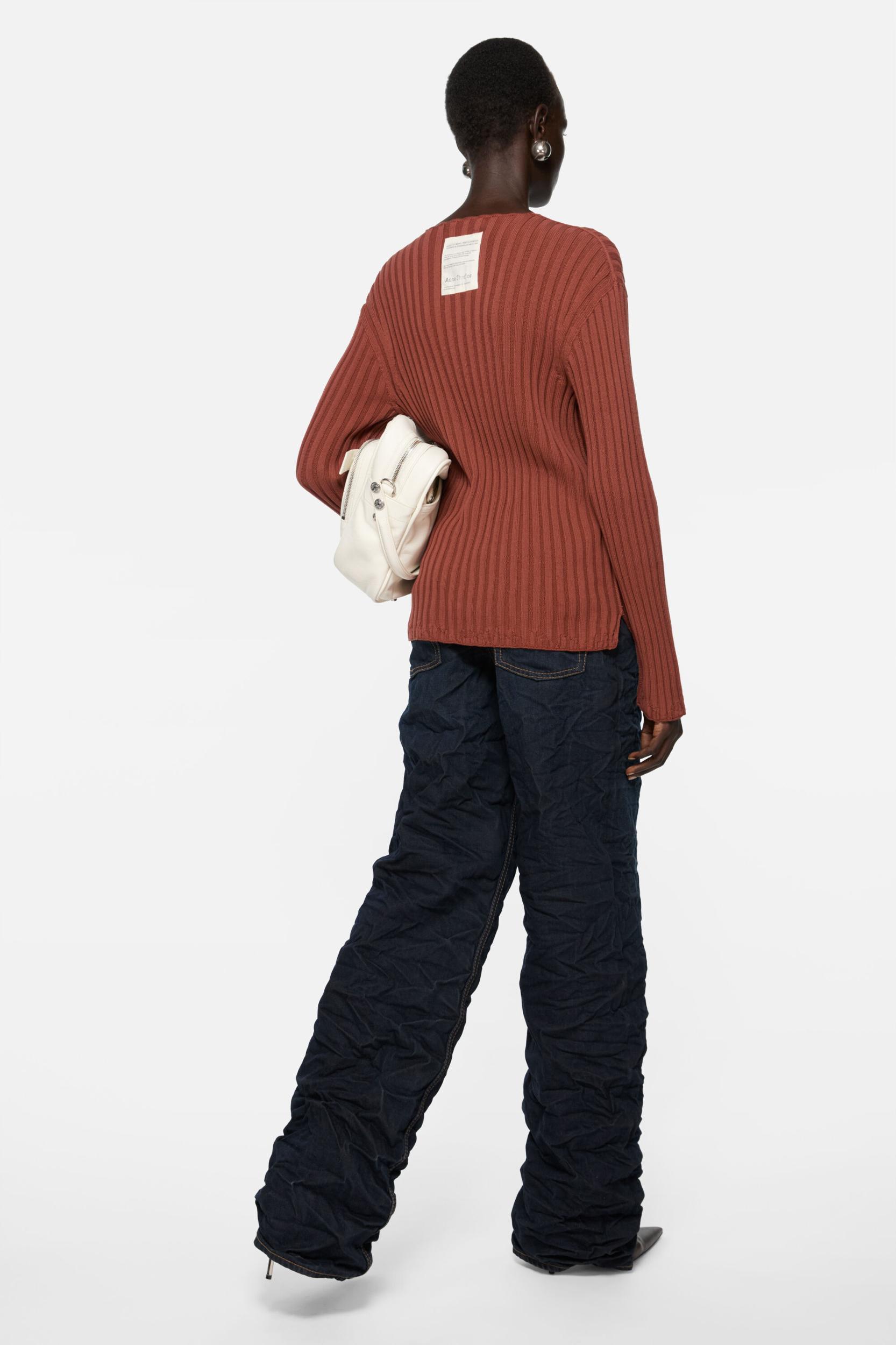 Ribbed crewneck knit Product Image