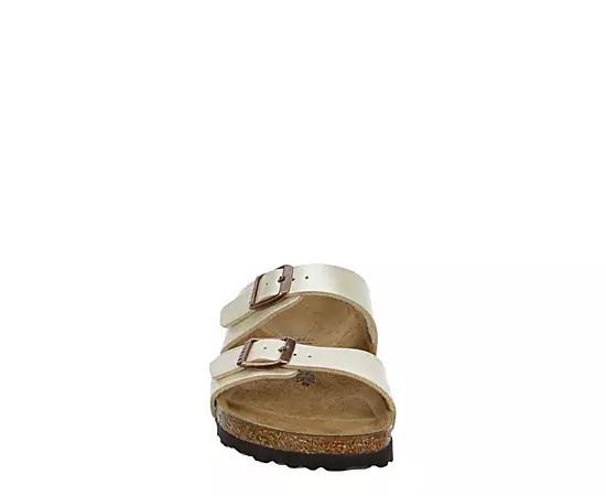 Birkenstock Womens Sydney Luxe Buckle Detail Slide Sandals Product Image