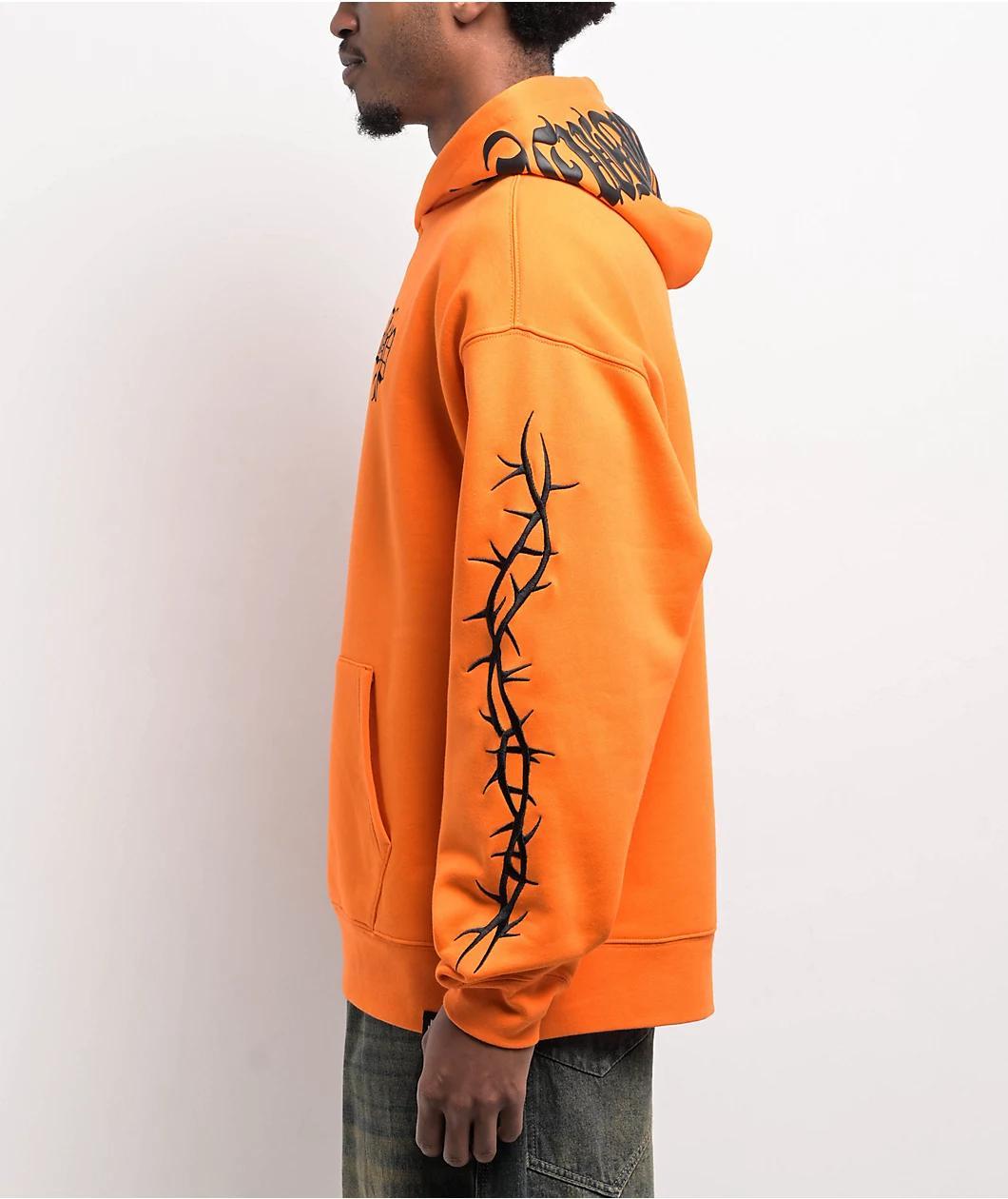 Broken Promises Renegade Orange Hoodie Product Image