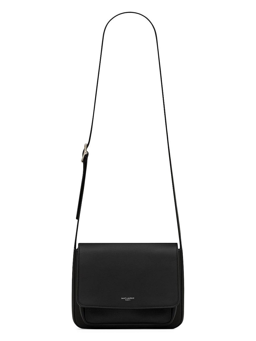 Mens Small Satchel in Smooth Leather Product Image