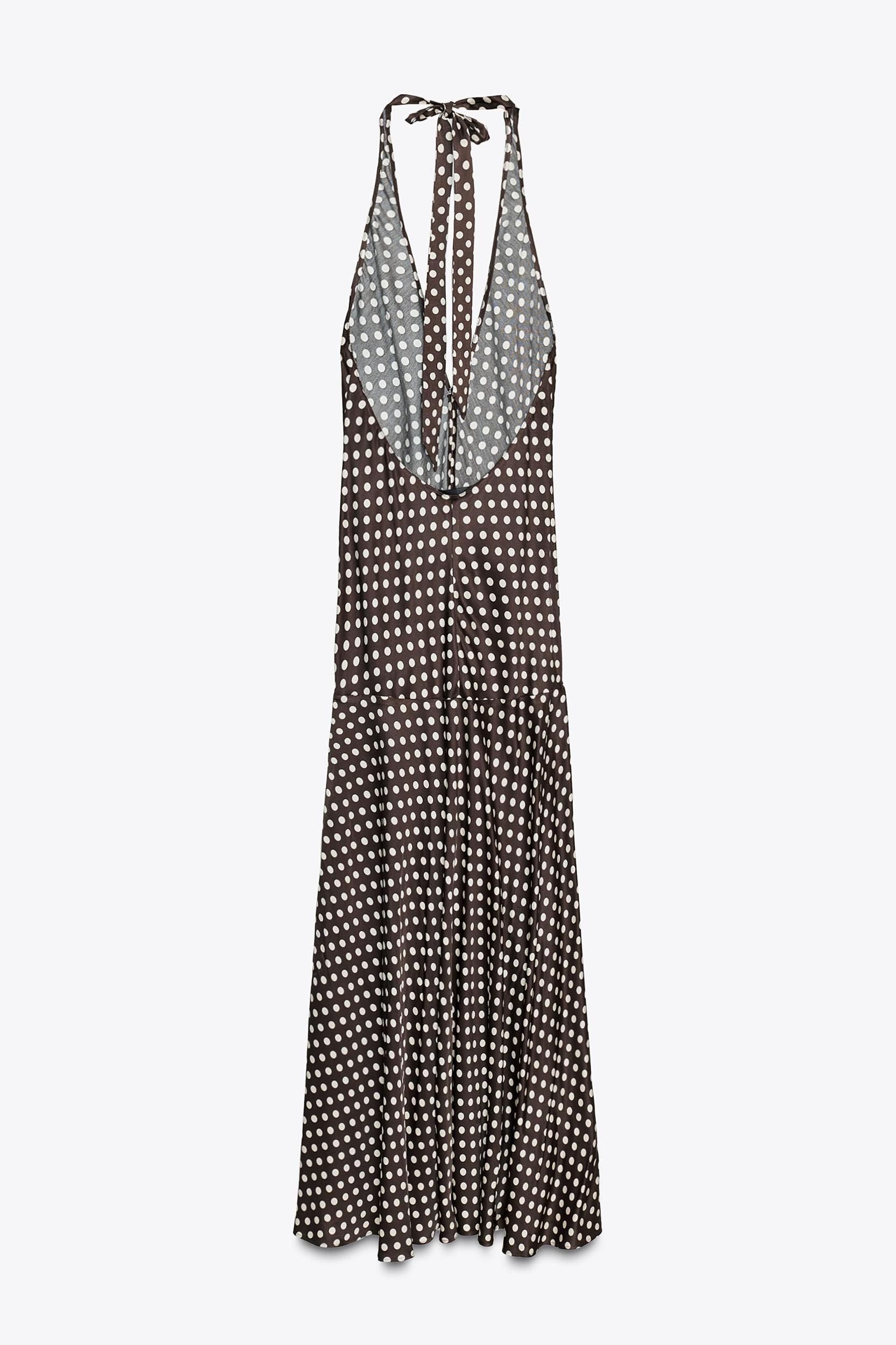 ZW COLLECTION HALTER POLKA DOT DRESS Product Image
