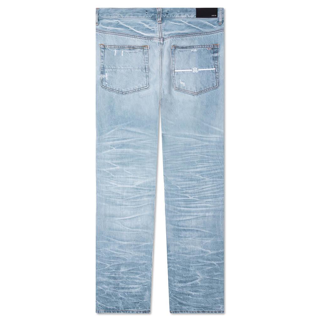 Straight Fit Aloha Patch Jean - Faded Indigo Male Product Image