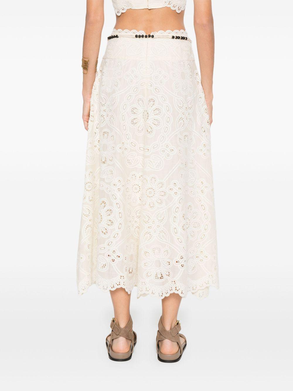Rhiannon embroidered skirt Product Image