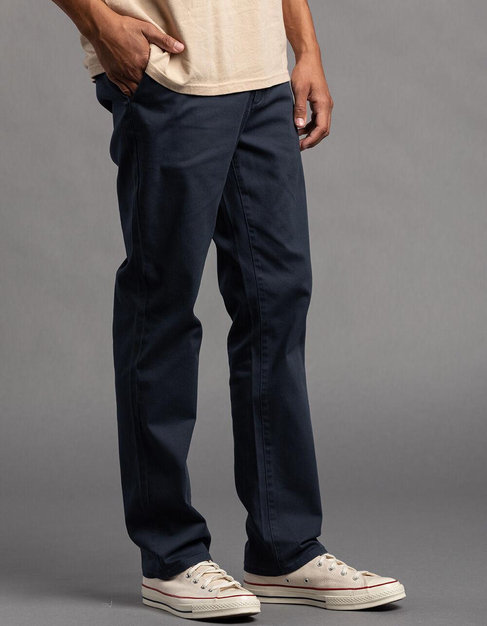 RSQ Mens Slim Straight Chino Pants - WASHED NAVY Product Image