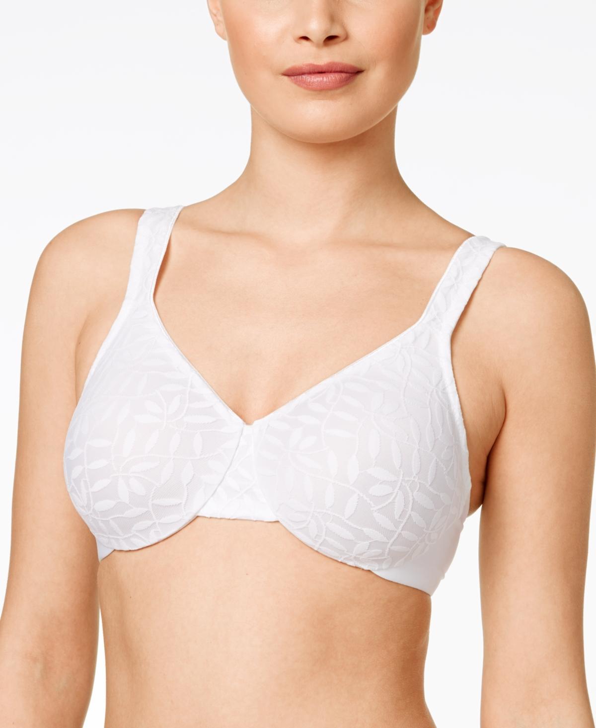 Olga® by Warner's® Sheer Leaves Lace Full-Figure Full-Coverage Minimizer Bra 35519, Women's, Size: 42 Dd, Butterscotch Product Image