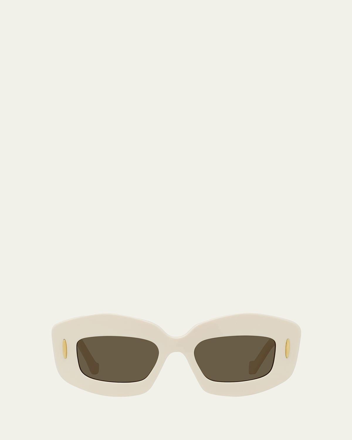 Loewe Chunky Anagram Rectangular Sunglasses, 49mm Product Image