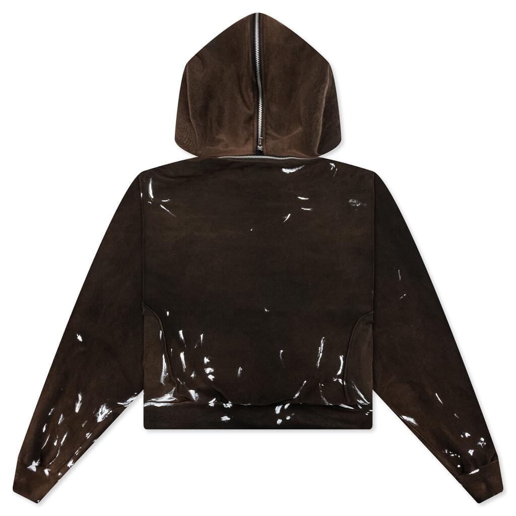 Rose Zip Hoodie - Welder Brown Male Product Image