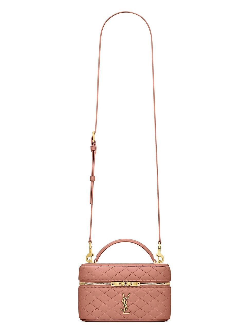 Womens Gaby Mini Vanity Bag in Lambskin Product Image