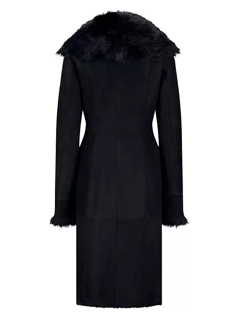 Shearling Lamb Parka with Toscana Trim Product Image