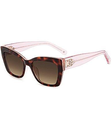Womens Lettering 57MM Square Sunglasses Product Image