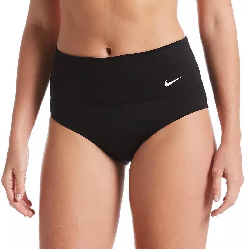 Womens Nike Essential High-Waist Swim Bottoms Product Image