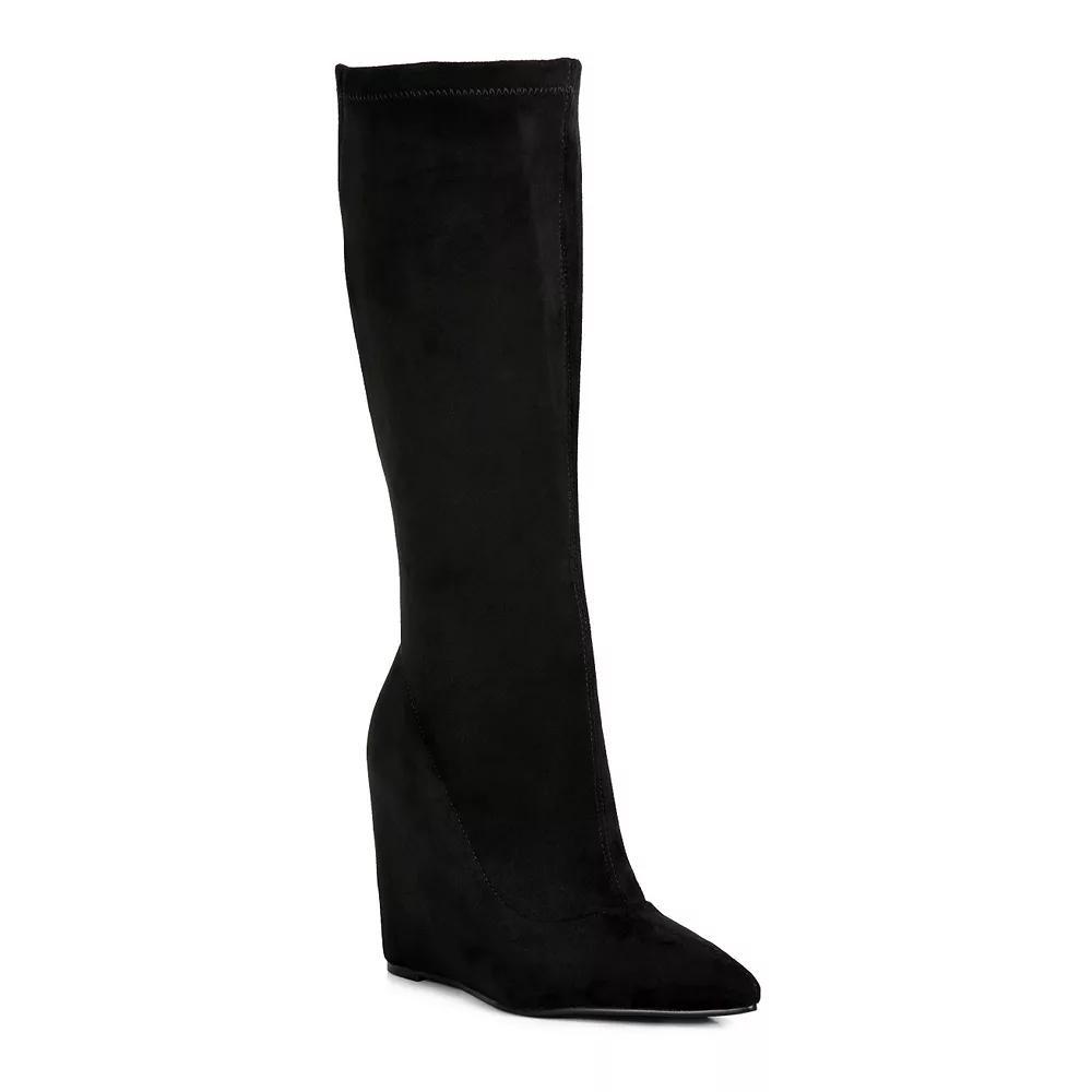Journee Tru Comfort Foam Alondra Womens Knee-High Boots Pink Product Image