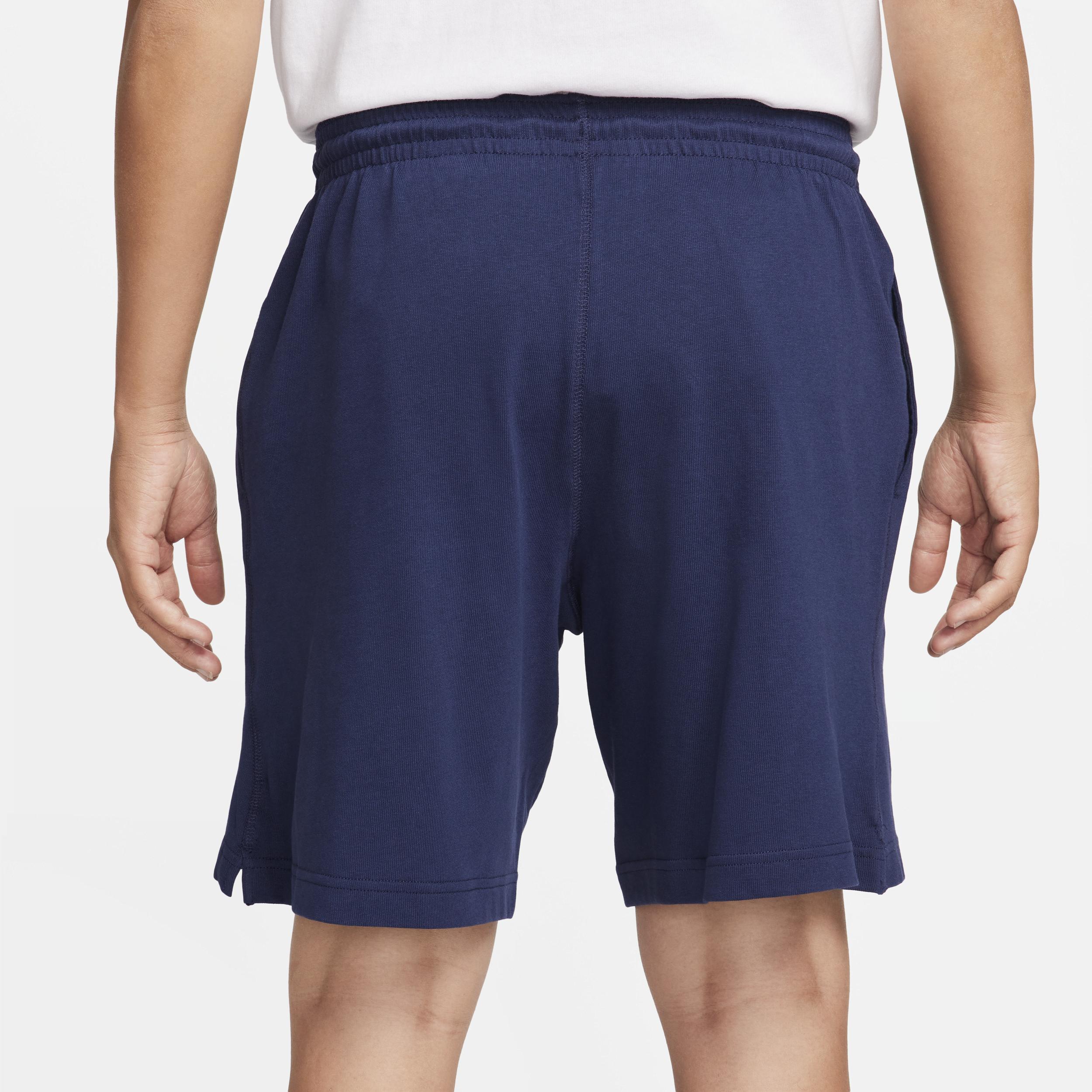 Men's Nike Club Knit Shorts, Size: XXL, Black Navy Product Image