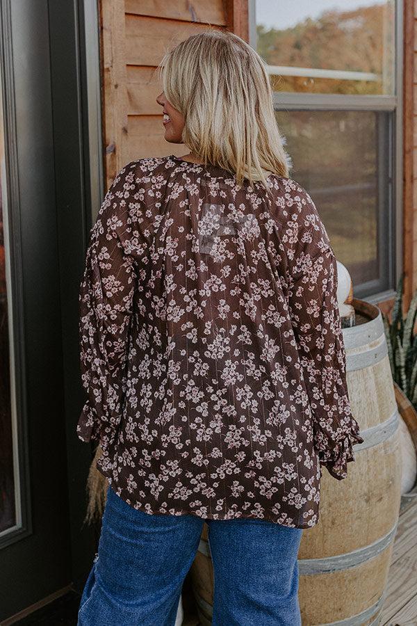 Floral Fascination Shift Top Curves Product Image
