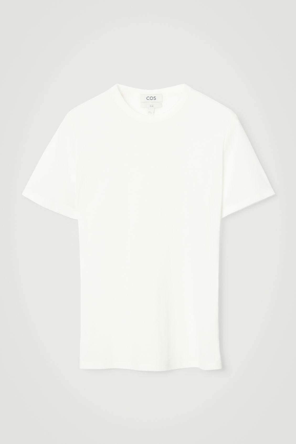 SLIM COTTON-CREPE T-SHIRT Product Image