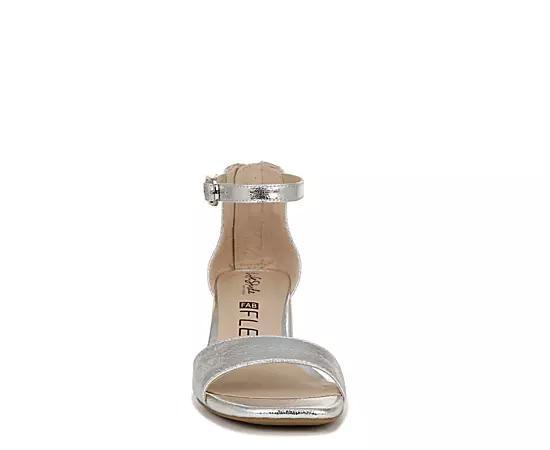 LifeStride Cassidy Women's Ankle Strap Heels, Size: 10, Silver Product Image