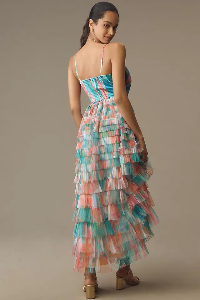 Hutch Bow Tiered Maxi Dress Product Image