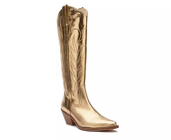 Matisse Agency Leather Tall Western Boots Product Image