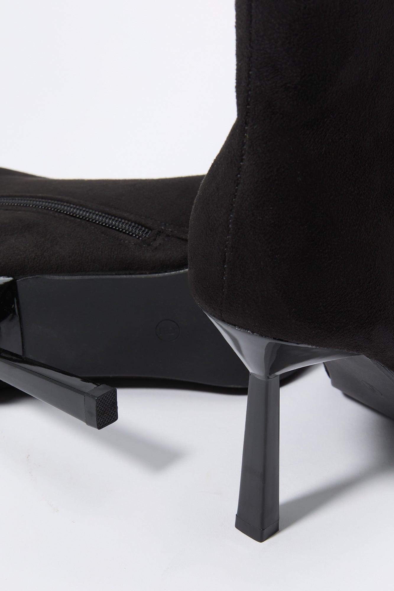 Pointed Toe Stiletto Booties Female Product Image