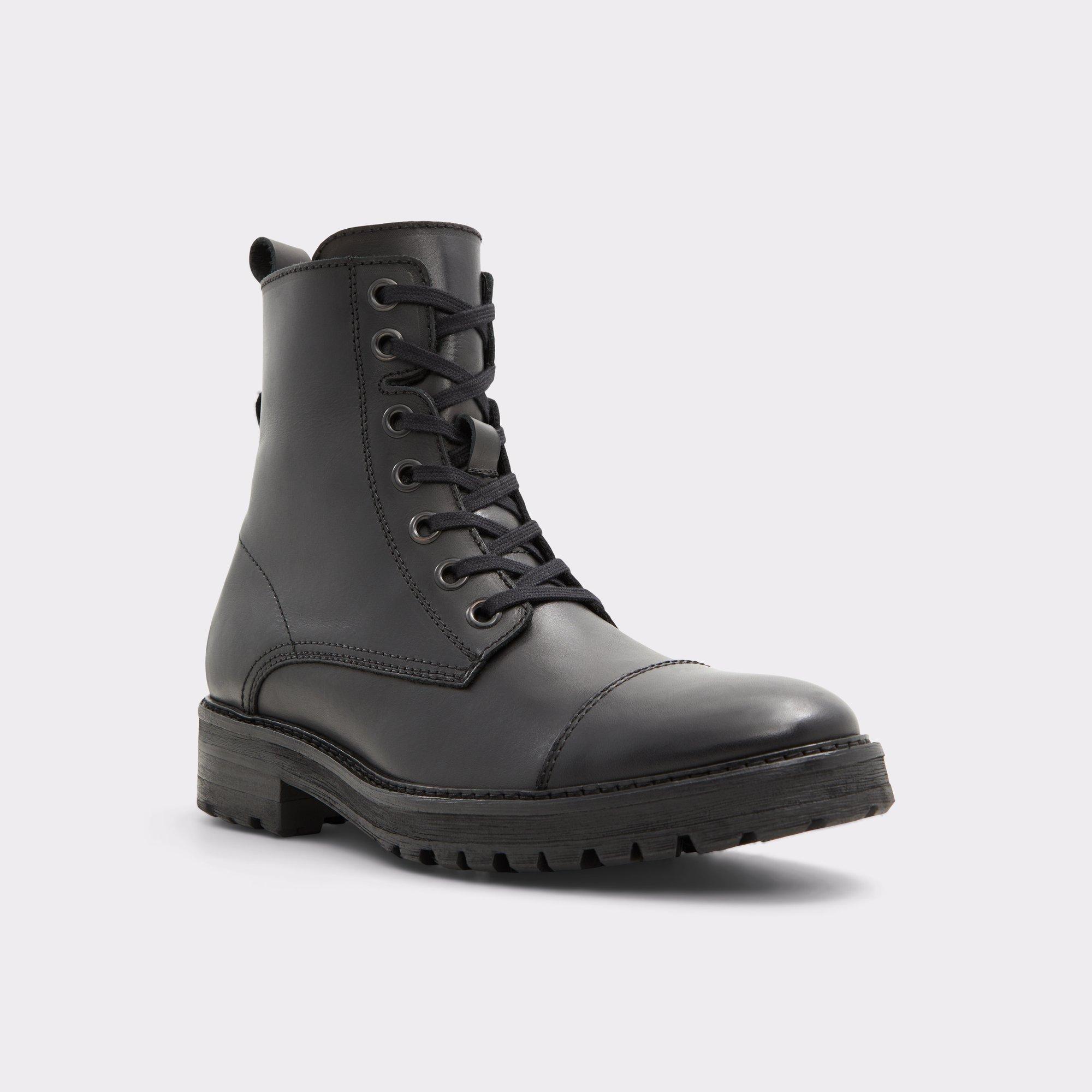 ALDO Sevigo - Men's Lace-up Boot - Black, Size 9 Product Image