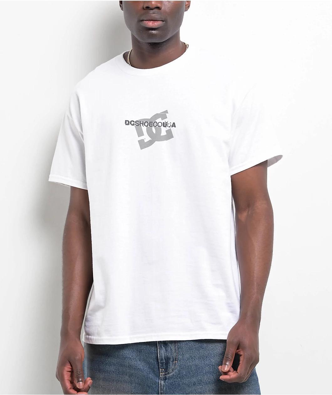 DC Erosion White T-Shirt Product Image