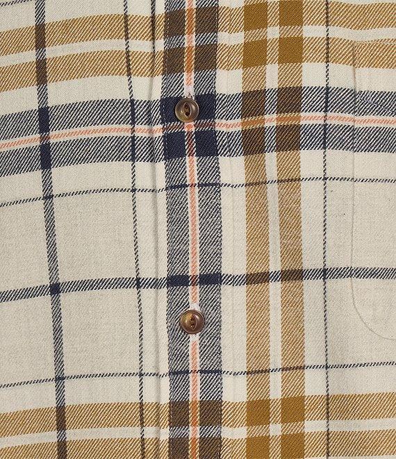 Cremieux Blue Label Multi Wide Plaid Washed Flannel Long Sleeve Woven Shirt Product Image