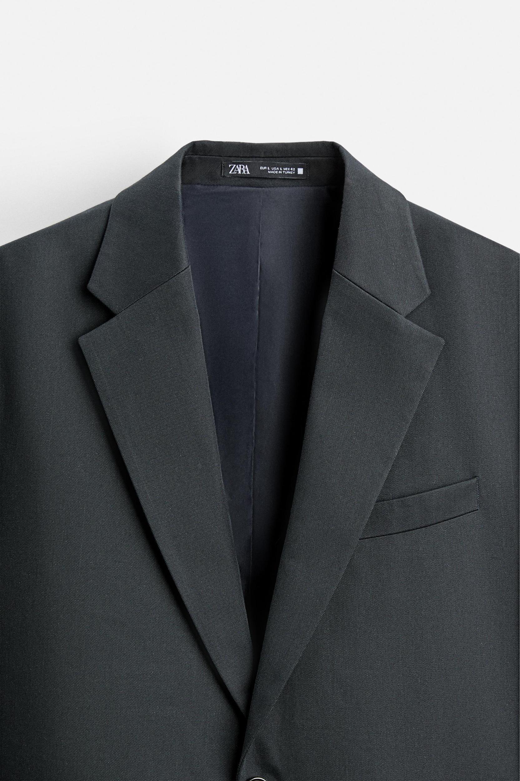 COTTON - LYOCELL RELAXED FIT BLAZER Product Image
